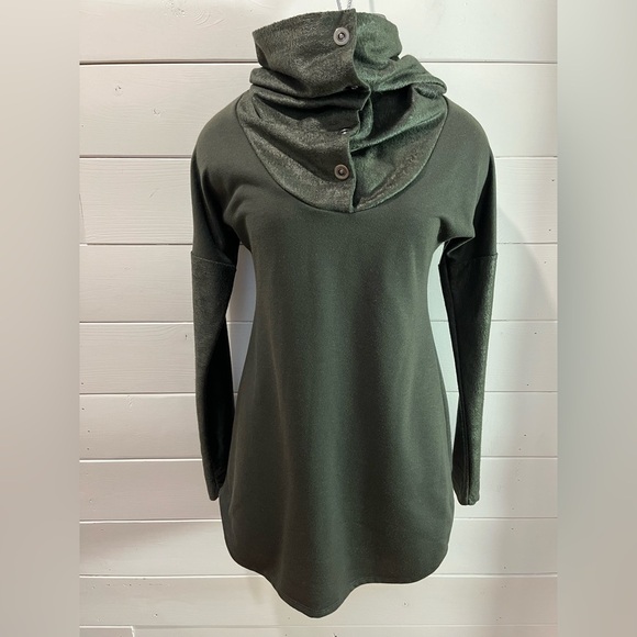 💚 LUC FONTAINE – Green Tunic – Size 4 - Picture 1 of 13